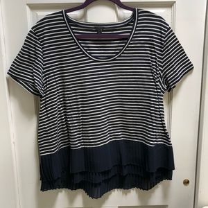 J. Crew T-Shirt with Ruffle